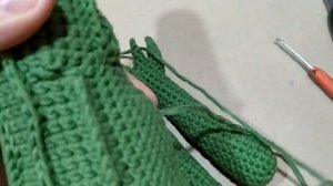Крокодил, ч.4. Crocodile, р.4. Amigurumi. Crochet.  Вязать игрушки, амигуруми.