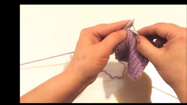 Как вязать простую резинку спицами 1 на 1 смотреть онлайн