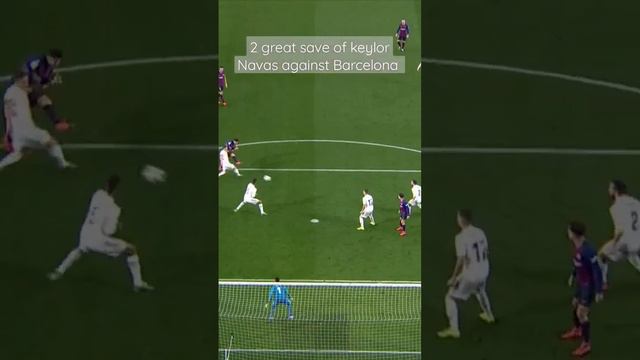 Keylor Navas 2 fantastic saves against Barcelona 2019 #realmadrid #navas #keylornavas #goalkeeper