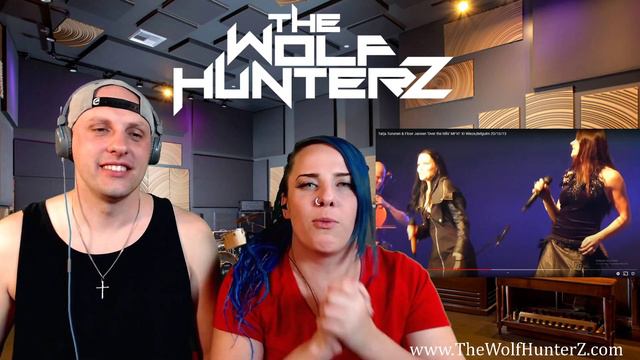 Tarja Turunen & Floor Jansen Over the hills | THE WOLF HUNTERZ Reactions