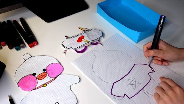 Одеваем УТОЧКУ ЛалаФанфан?Как сделать Lalafanfan? ОДЕЖДА для ЛалаФанфан из БУМАГИ / Соня Поделкина? смотреть онлайн