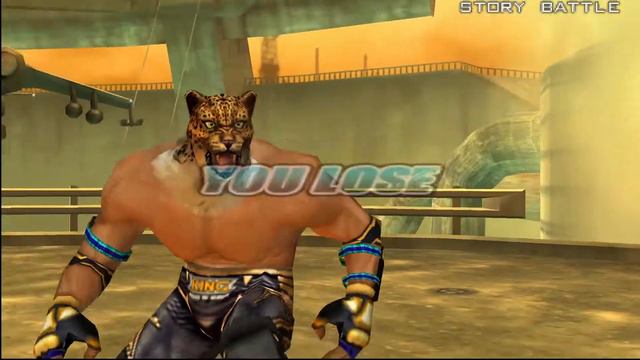Tekken 5: Dark Resurrection. Baek Doo San - Story Battle. Gameplay. смотреть онлайн