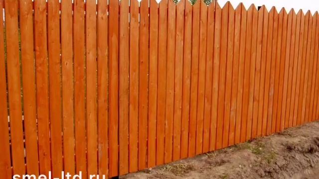 Заборы из дерева с вертикальные смотреть онлайн