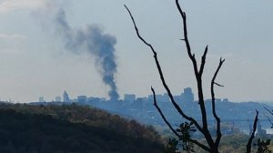 пожар в Уфе в парке якутова горит ресторан 14 сентября 2023. 14.09.23