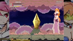 Echidna Wars Dx cute bunny cosplay vs Queen Ouroboros no skip