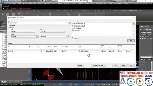 CIVIL 3D-2021: GRADING | EXCAVACIÓN | CALCULO MOV DE TIERRAS смотреть онлайн