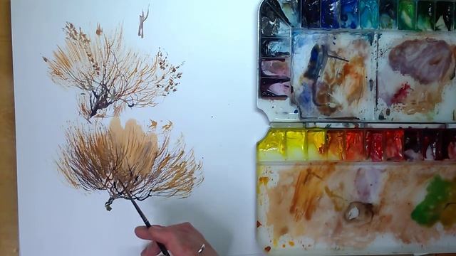 Ива акварелью смотреть онлайн