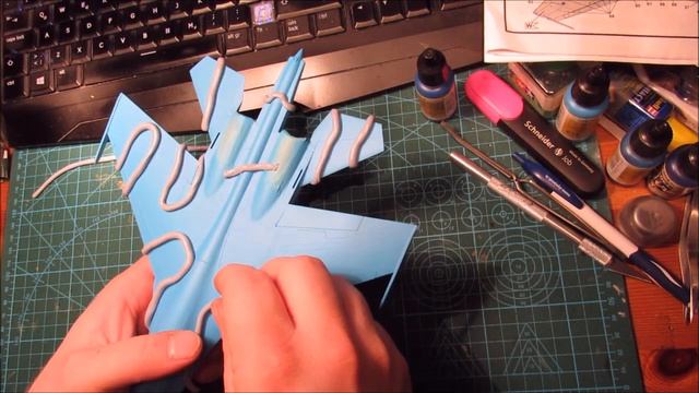 Revell 1/72 SU-27 SM Flanker pt.2 (Youtube flanker GB) смотреть онлайн