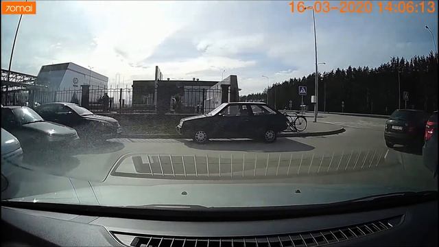 От города Жодино до города Борисов, через завод БелДжи, на машине, март 2020 года смотреть онлайн