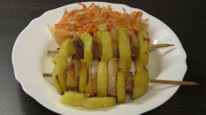 Как приготовить картофель с поджаркой на шампуре в духовке