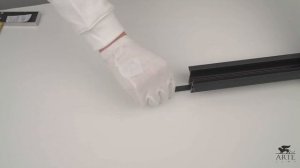 Резка встраиваемого шинопровода магнитной трековой системы Arte Lamp Instyle