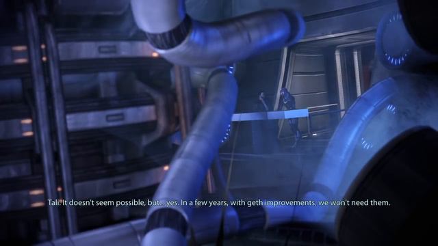 Mass Effect 3 Legendary Edition Tali "Only other Person who gets inside this suit is you" смотреть онлайн
