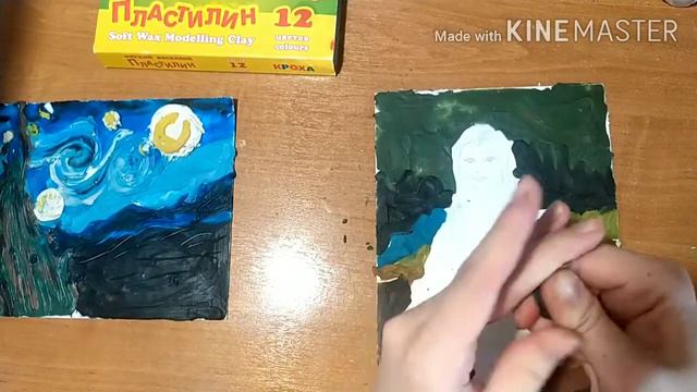пластилиновые зарисовки "Мона Лиза" смотреть онлайн