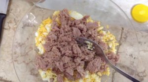 Салат из тунца по диетe Дюкана-этап Атака. Tuna salad, Dukan diet-the Attack Phase.