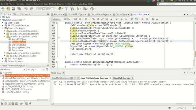 Seguridad Roles Angular FullStack смотреть онлайн