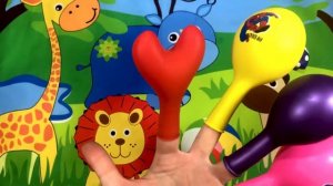 Лопаем воздушные шарики поем песенку про шарики