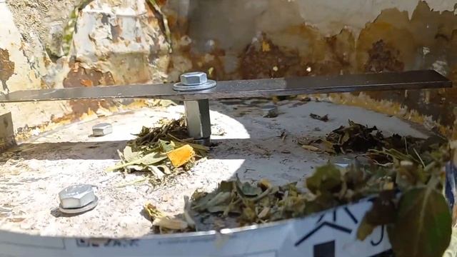 Дробилка на базе двигателя насосной станции. смотреть онлайн