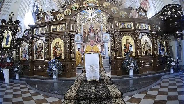 20.01. Собор Івана Хрестителя. 9.00 год. Свята Літургія. смотреть онлайн