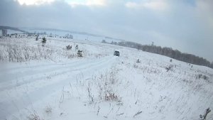 НИВА 2131 против Land Rover. Штурм Блокировки против муфт Niva и Freelander 2 по снегу #41