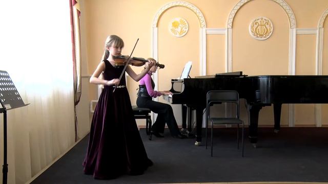 Агапонова Ольга скрипка А Вівальді Концерт ля мінор І ч, О Яньшинов Пряля смотреть онлайн
