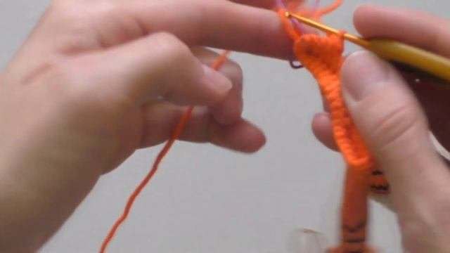 Мастер-класс: ТИГР крючком. Часть 3. Описание под видео.