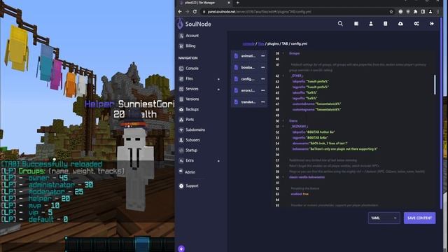 Minecraft TAB Plugin FREE | Minecraft Plugins смотреть онлайн