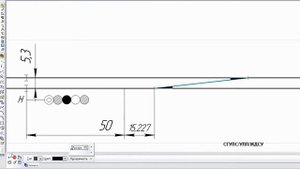 Построение стрелочного перевода марки 1/9