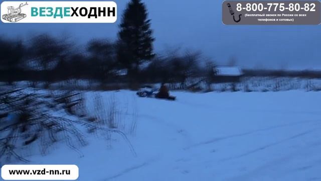 Гусеничная приставка к мотоблоку