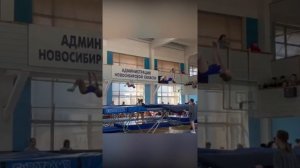 #батут Четыре медали привезли приморцы (г. Артем) из Новосибирска #прыжкинабатуте