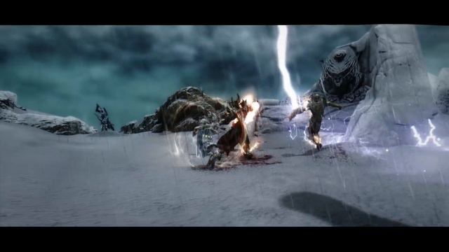 Skyrim Battles - 2/2 - The Glass, Ebony, & Daedric Warrior vs Talos, Miraak, & The Dovahkiin смотреть онлайн