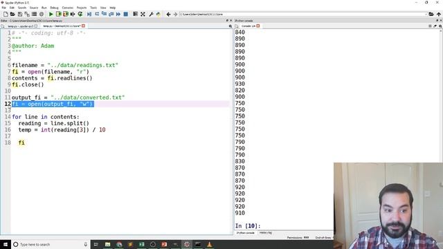 Parsing exception. How to change Python parsing Result to CVS