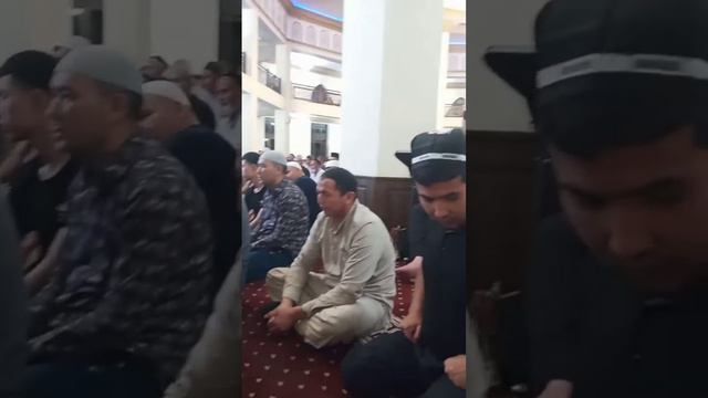 Sho'rchi tumanidagi "Xaydarqul xoji bobo" jome masjidi muazini Erkin akamizdan...ALVIDO RAMAZON.