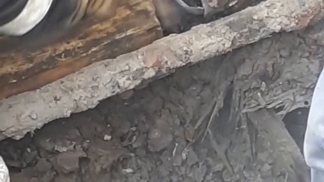 Сварка ф57 трубы. Устраняем повреждение. смотреть онлайн