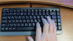 Звук нажатия на клавиши клавиатуры A4Tech Fstyler FKS11