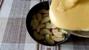 Очень Вкусный ЯБЛОЧНЫЙ ПИРОГ на кислом молоке I Very Delicious APPLE PIE on sour milk