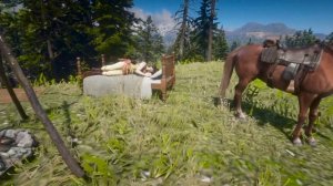 Red Dead Redemption 2 Girl camp