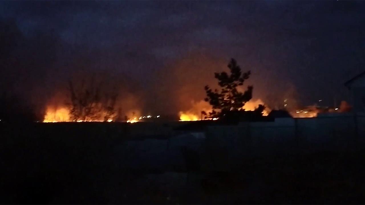 В Курганской области введен режим ЧС из-за природных пожаров