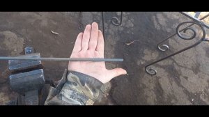 Холодная ковка. Мангал - мой шедевр!