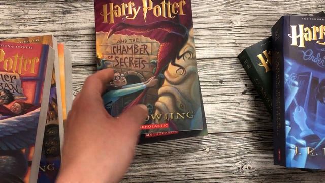 Harry Potter The Complete Series. Set of 7 books by Scholastic. Обзор смотреть онлайн