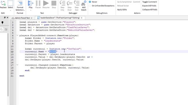 (Roblox Studio) How to make an Admin Panel Part 5 | Stat Changer смотреть онлайн