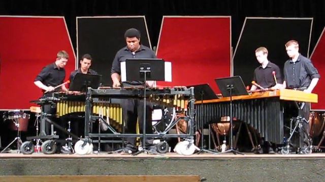 Goddard High Mallet Ensemble performing Dotty Dimples смотреть онлайн