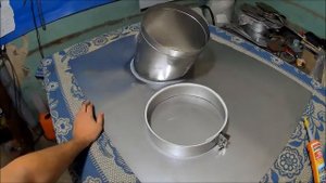 Крыза нержавеющая для дымохода под диаметр 250 мм.