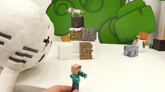 Майнкрафт видео сборник - Выживание Стива Minecraft Lego! - Игры битвы с мобами Майнкрафт смотреть онлайн