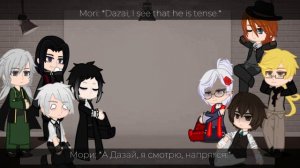RUS/ENG Реакция "Великий из бродячих псов" на Т/И Bungo Stray Dogs react to Y/N 1/?