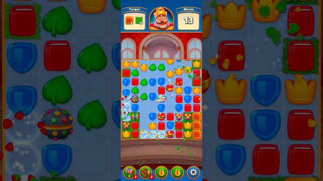 Royal Match | Area #2 Throne Room| Level #15 Install the Glass| Saved 12 Moves смотреть онлайн