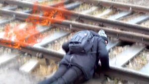 Рина Паленкова видео очевидца (Слабонервным не смотреть)