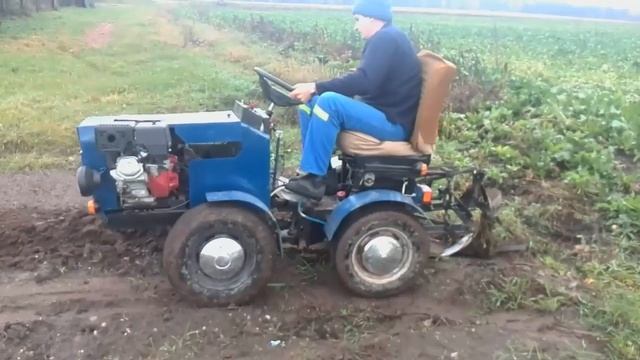 Самодельный трактор-переломка смотреть онлайн