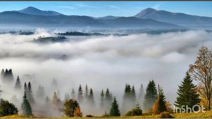 На долині туман