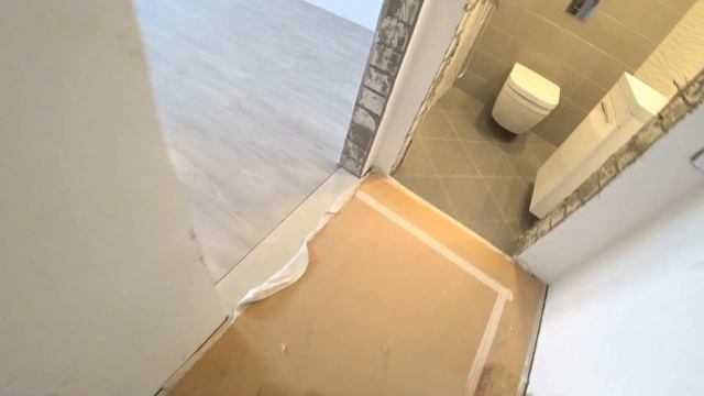 СТЫК ЛАМИНАТА С ПЛИТКОЙ БЕЗ ПОРОЖКА !