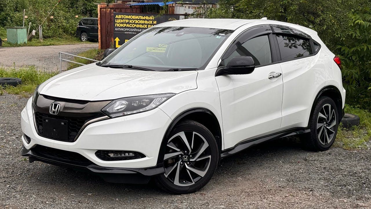 Honda Vezel RS RU1 за 1.100.000 рублей, купили на Японском аукционе смотреть онлайн